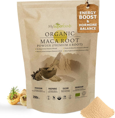 Organic Maca Premium 4 Root Powder