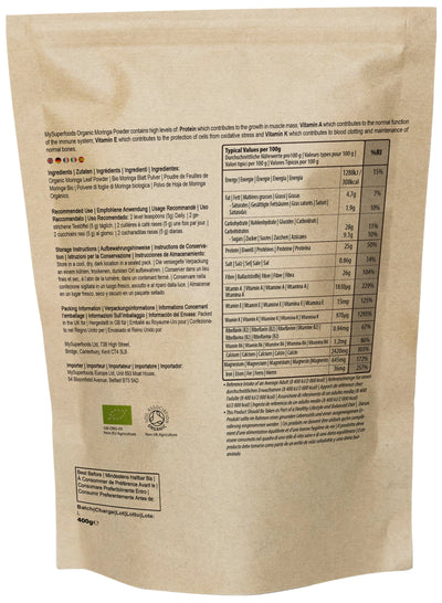 Organic Moringa Powder