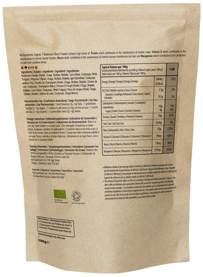 Organic Mushroom Blend Powder