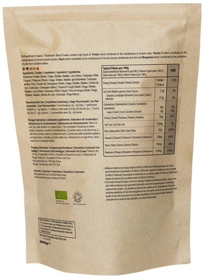 Organic Mushroom Blend Powder
