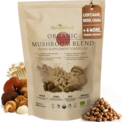 Organic Mushroom Complex Capsules