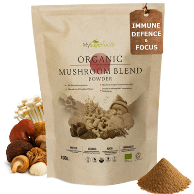 Organic Mushroom Blend Powder