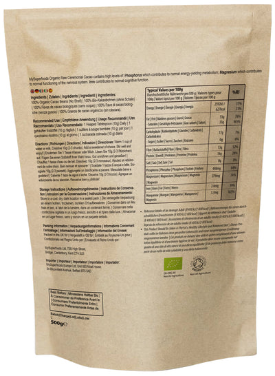 Organic Raw Ceremonial Cacao