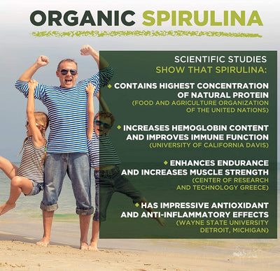 Organic Spirulina Tablets