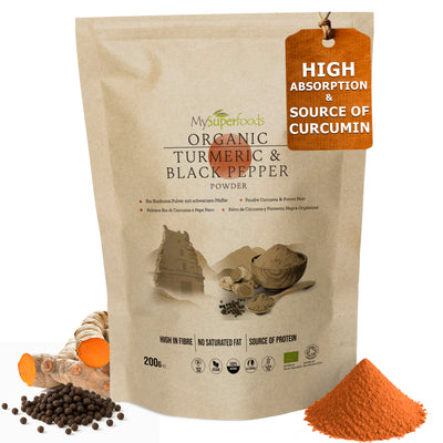 Organic Turmeric & Black Pepper Powder