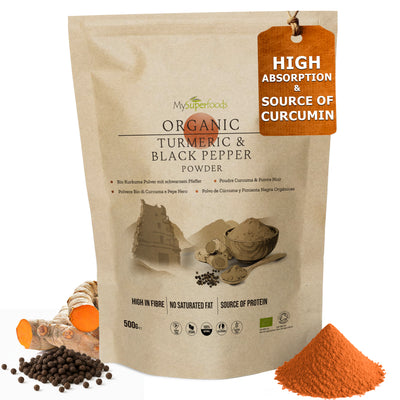 Organic Turmeric & Black Pepper Powder