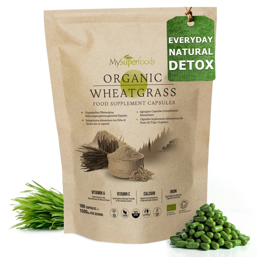 Organic Wheatgrass Capsules
