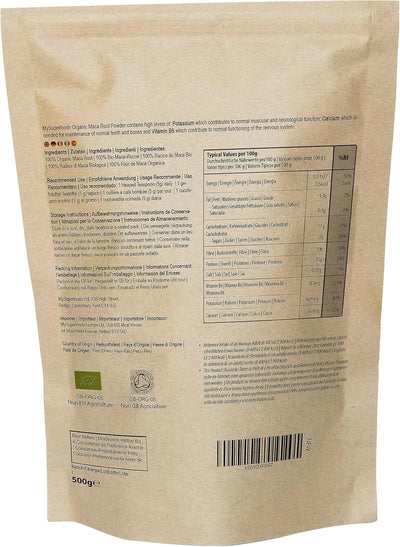 Organic Maca Premium 4 Root Powder