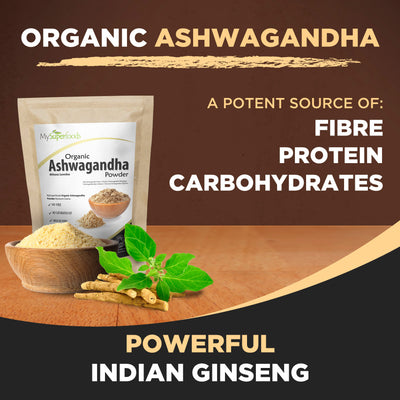 Polvere Organica di Ashwagandha