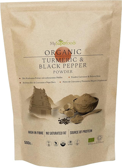 Organic Turmeric & Black Pepper Powder